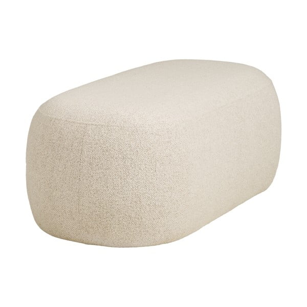 Panchina beige con rivestimento in bouclé Blossomville – House Nordic-image-3