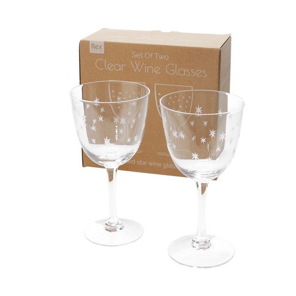 Set di bicchieri da vino 2 pz 250 ml – Rex London-image-2