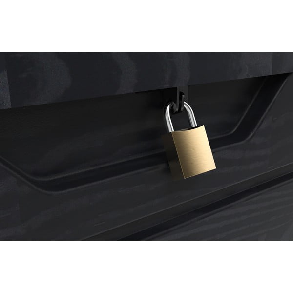 Cassetta portaoggetti da giardino grigio scuro Dolomiti - Toomax-image-1