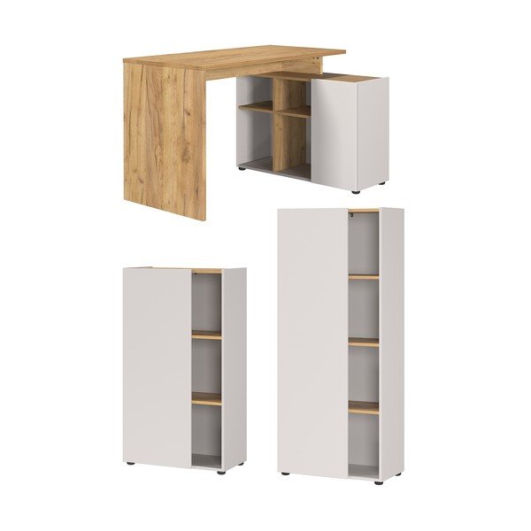 Set da ufficio angolare 90x120 cm Adrano - Germania