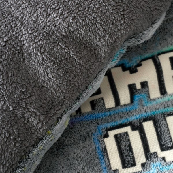 Biancheria da letto per bambini con effetto luminoso per letto singolo in micro felpa 135x200 cm Game Over - Catherine Lansfield-image-4