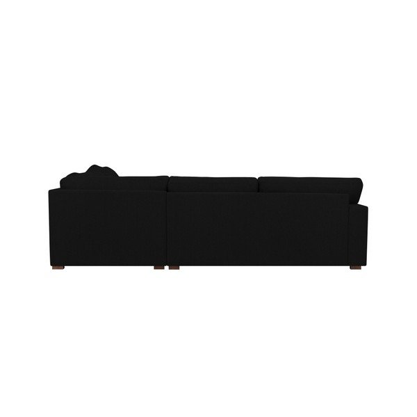 Černá rohová pohovka Windsor & Co Sofas Daphne, pravý roh-image-2