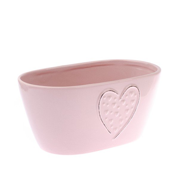 Vaso in ceramica rosa - Dakls