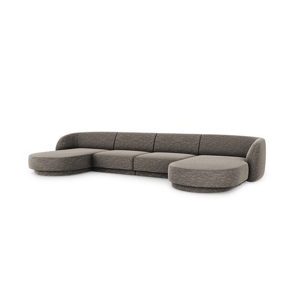Divano angolare grigio Miley - Micadoni Home-image-3