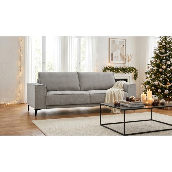 Divano in grigio chiaro 224 cm Copenhagen – Scandic-image-2