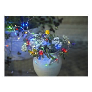 Catena LED solare per esterni con LED colorati, lunghezza 5 m Dew Drop - Star Trading