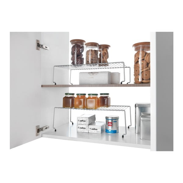 Set di 2 ripiani aggiuntivi per scaffale Sky - Metaltex-image-3