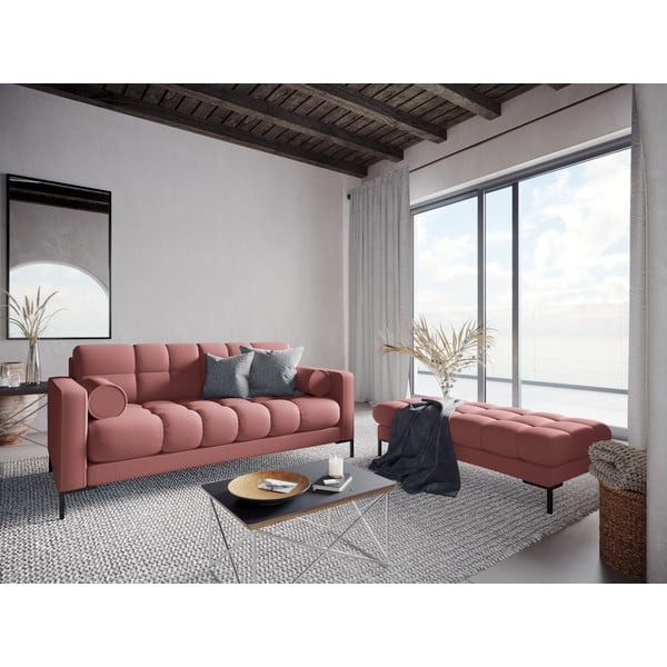 Poggiapiedi rosa , 133 cm Bali - Cosmopolitan Design-image-1