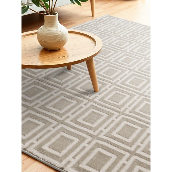 Tappeto color crema 120x170 cm Perles Howlite – Elle Decoration-image-3