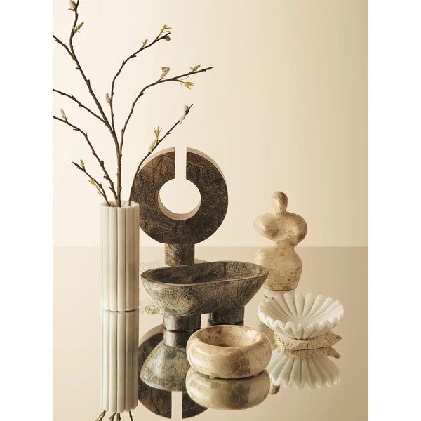 Statuetta in marmo (altezza totale 20 cm) Santino – Premier Housewares-image-3