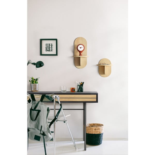 Mensole in legno di quercia in colore naturale Soft - Woodman-image-1