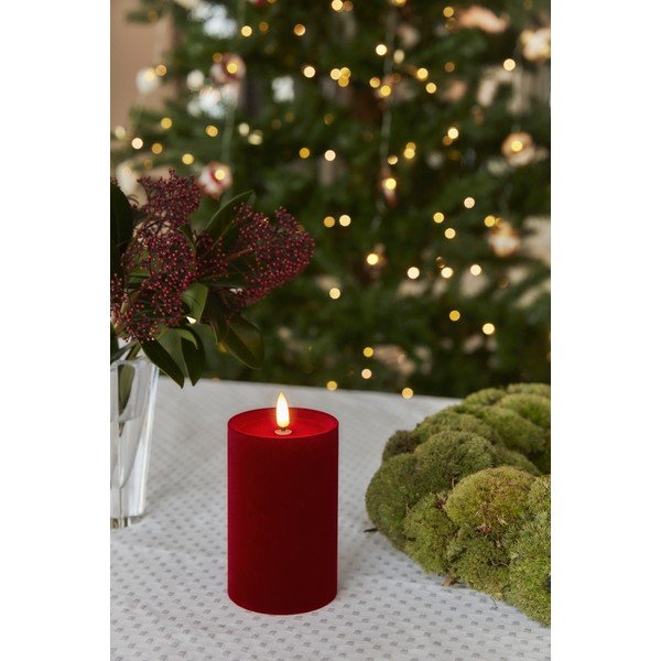 Candela a LED con alimentazione a batteria (altezza totale 12,5 cm) Sille – Sirius-image-1