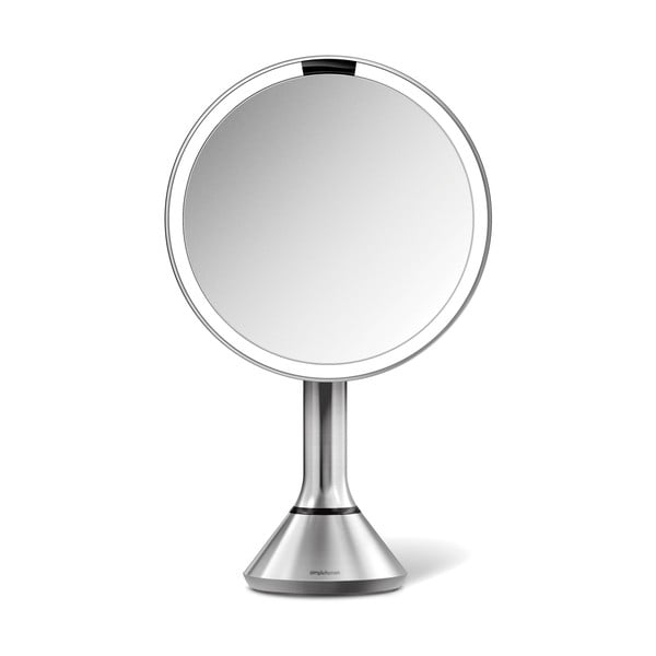 Specchio cosmetico con luce e ingrandimento ø 20 cm Sensor - simplehuman