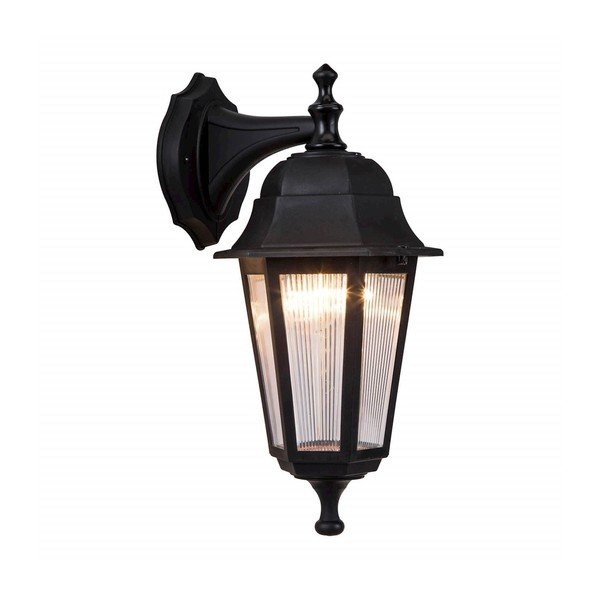 Lampada da parete per esterni nera Hanna - Homemania Decor-image-1