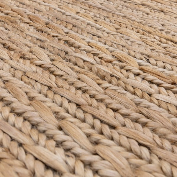 Tappeto di colore naturale in iuta tessuto a mano 200x290 cm Oakley – Asiatic Carpets-image-3