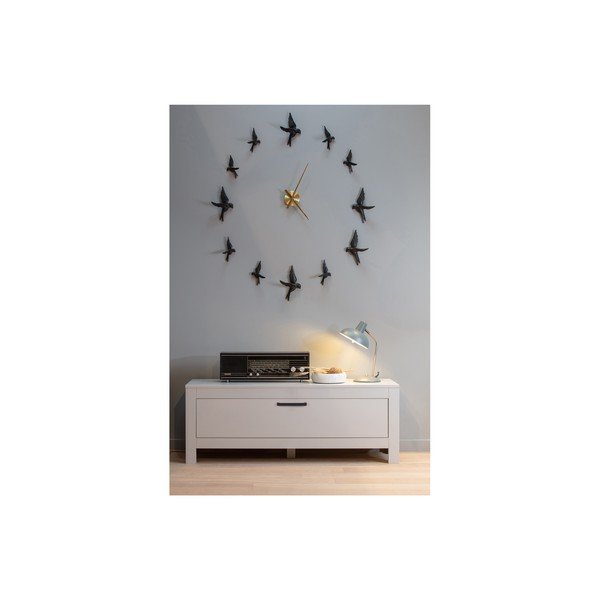 Mobile TV grigio chiaro in pino massiccio 120x45x40 cm Bonk – WOOOD-image-3