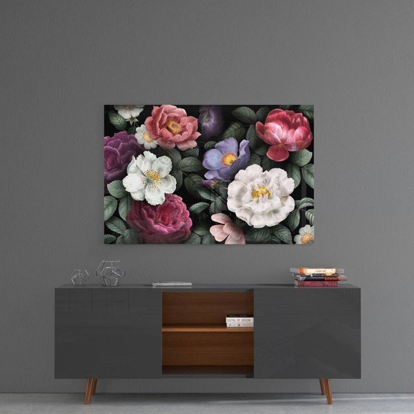 Immagine di vetro di fiori - Insigne-image-1