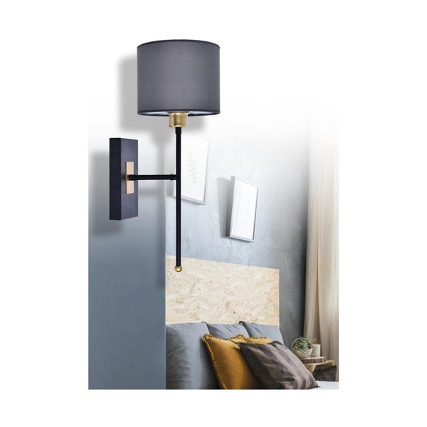Lampada da parete nera/grigia Sconce T - Magenta Home-image-1