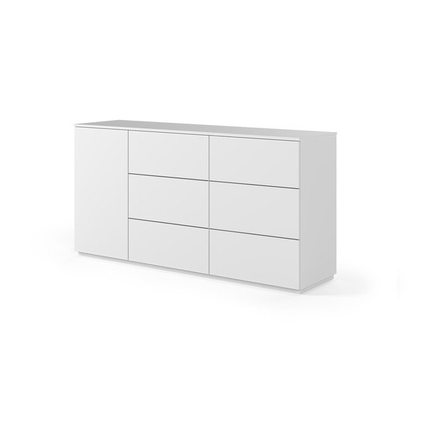 Cassettiera bassa bianca 160x84 cm Join - TemaHome-image-2