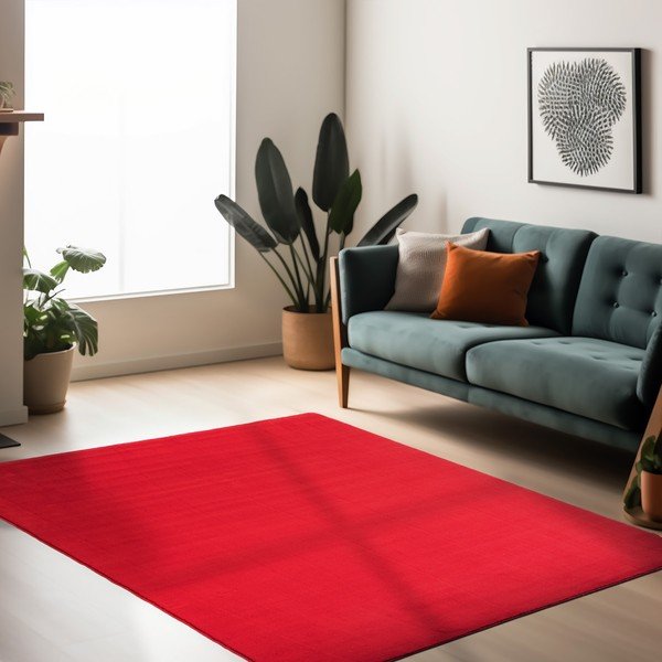 Tappeto rosso lavabile 120x170 cm Sky – Ayyildiz Carpets-image-1
