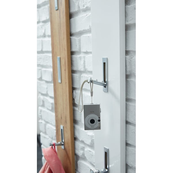 Appendiabiti da parete bianco con ganci Adana - Germania-image-1