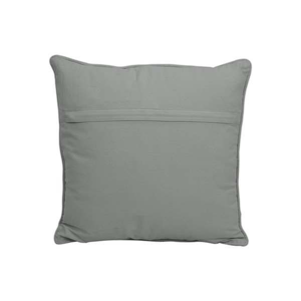 Cuscino in cotone grigio scuro Colorful Living Mira, 45 x 45 cm - HSM collection-image-1