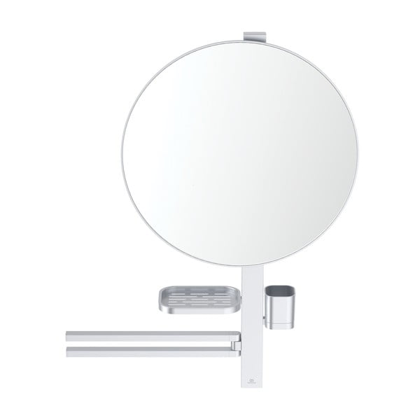 Mensola da bagno da  parete   in metallo argentata opaca ALU+ - Ideal Standard