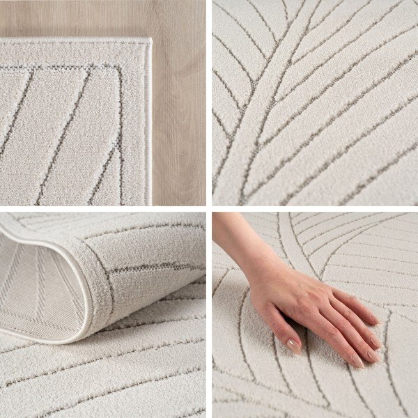Passatoia da interno ed esterno color crema 80x250 cm Nova 1203 – Ayyildiz Carpets-image-2