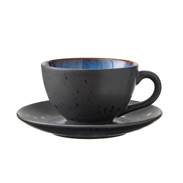 Tazzine in set nere/blu scuro in ceramica 4 pz 240 ml Gastro Black/Mix – Bitz-image-4