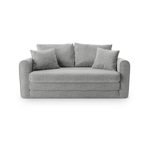 Divano grigio chiaro allungabile 158 cm Lido – Micadoni -image-2