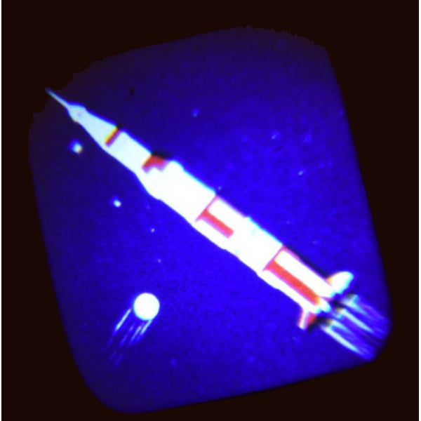 Proiettore tascabile per bambini a tema spaziale , 16 immagini Space Age - Rex London-image-2