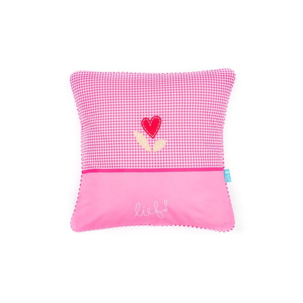 Cuscino rosa chiaro , 45 x 45 cm - Tiseco Home Studio