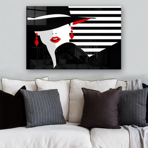 Pittura su vetro 70x50 cm - Wallity-image-1