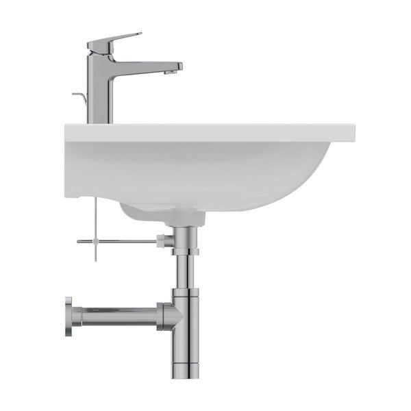 Rubinetto per lavabo argentato effetto lucido Ceraplan - Ideal Standard-image-3