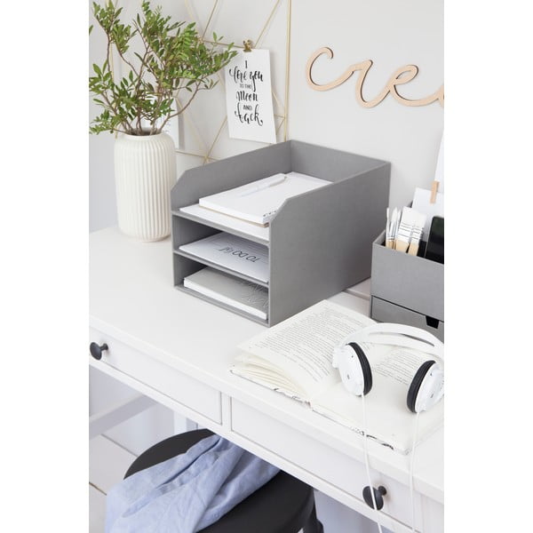 Organizer in cartone per documenti Trey Paper Laminate – Bigso-image-2