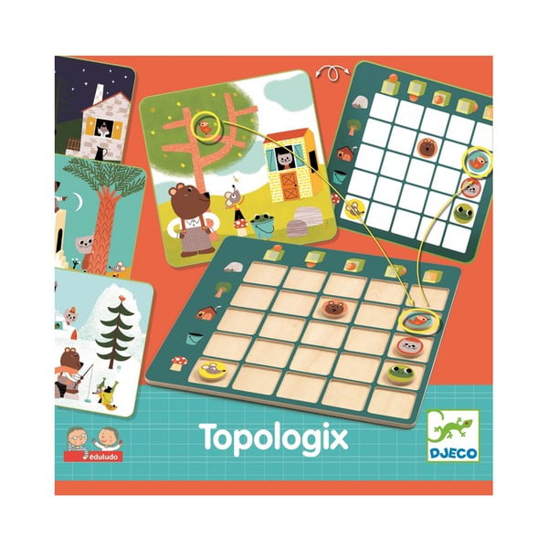 Gioco da tavolo per bambini Eduludo Topologix - Djeco-image-1