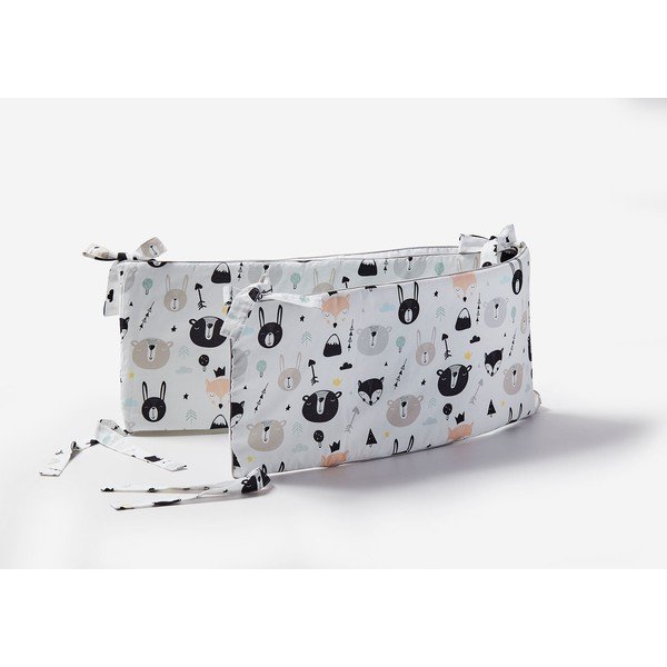 Barriera per culla , 180 x 27 cm Bears - Pinio