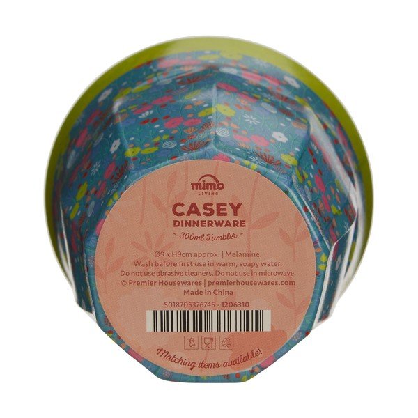 Tazza Casey blu con motivo floreale, 300 ml - Premier Housewares-image-3