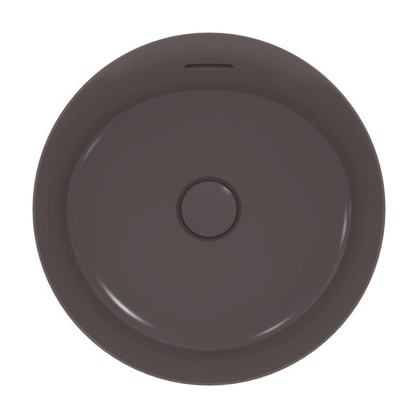 Lavabo rotondo in ceramica grigia ø 40 cm Ipalyss - Ideal Standard-image-2