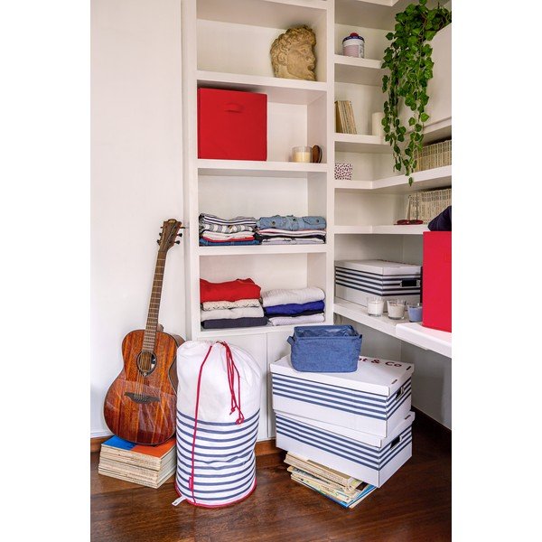 Set di 3 scatole portaoggetti con Mariniere - Compactor-image-3