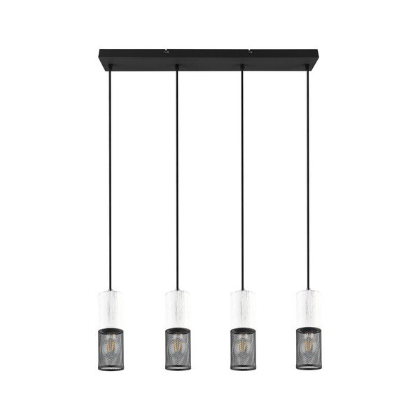 Apparecchio a sospensione in bianco e nero Tosh - Trio-image-4