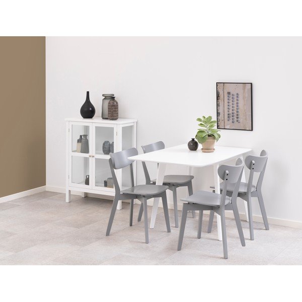 Sedia da pranzo grigia Roxby - Actona-image-1