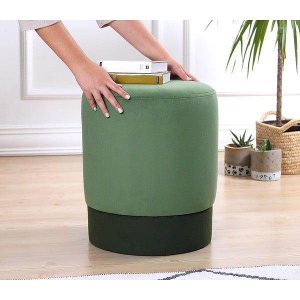 Sgabello verde Ropp - Artie-image-1