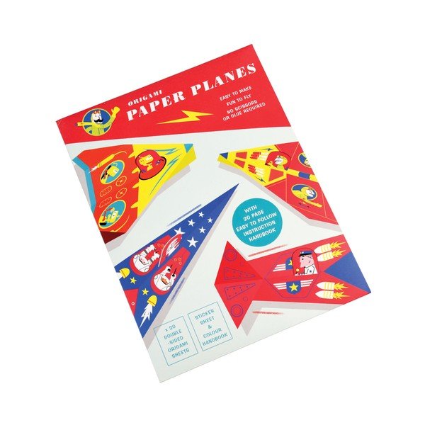 Carta origami per piegare gli aeroplani - Rex London-image-2