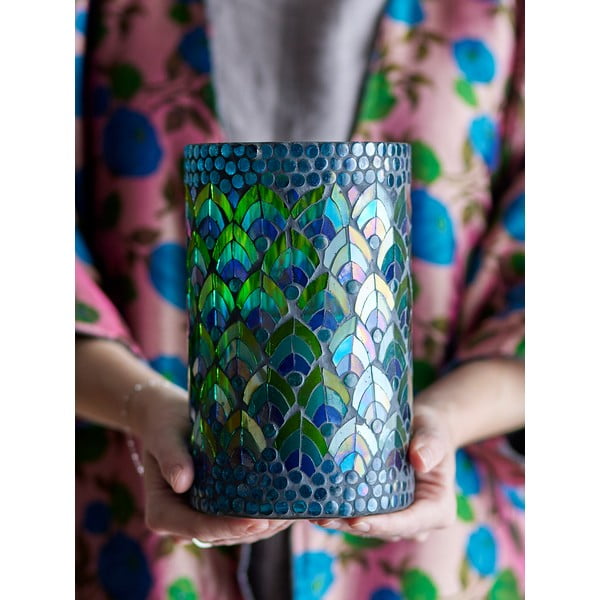 Portacandele in vetro per candelina Kali - Bloomingville-image-3