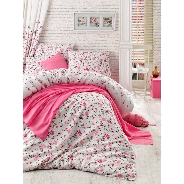 Lino incluso Flomar Pink, 200x220 cm - Mijolnir