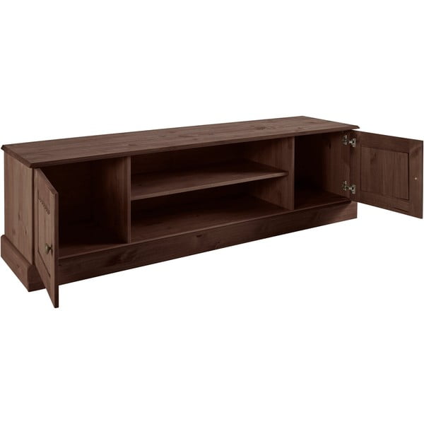 Mobile TV marrone in legno di pino 45x40 cm Mille - Støraa-image-3