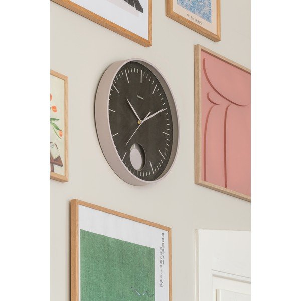 Orologio con pendolo/da parete ø 41 cm Grato Pendulum – Karlsson-image-1