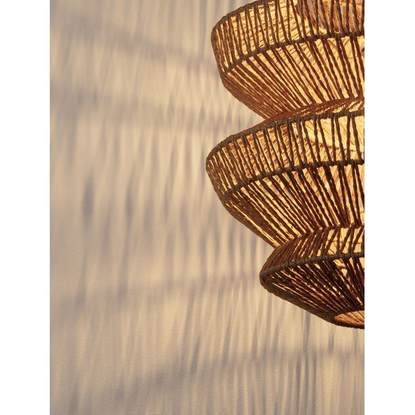 Lampadario di colore naturale con rivestimento in corda ø 40 cm Nua – Nova Luce-image-3
