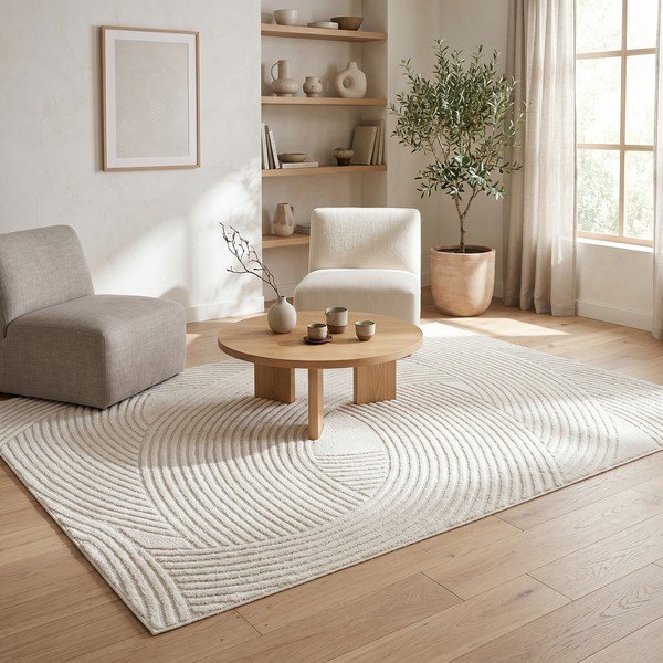 Tappeto crema 120x170 cm Zephyr - ESTE-image-2